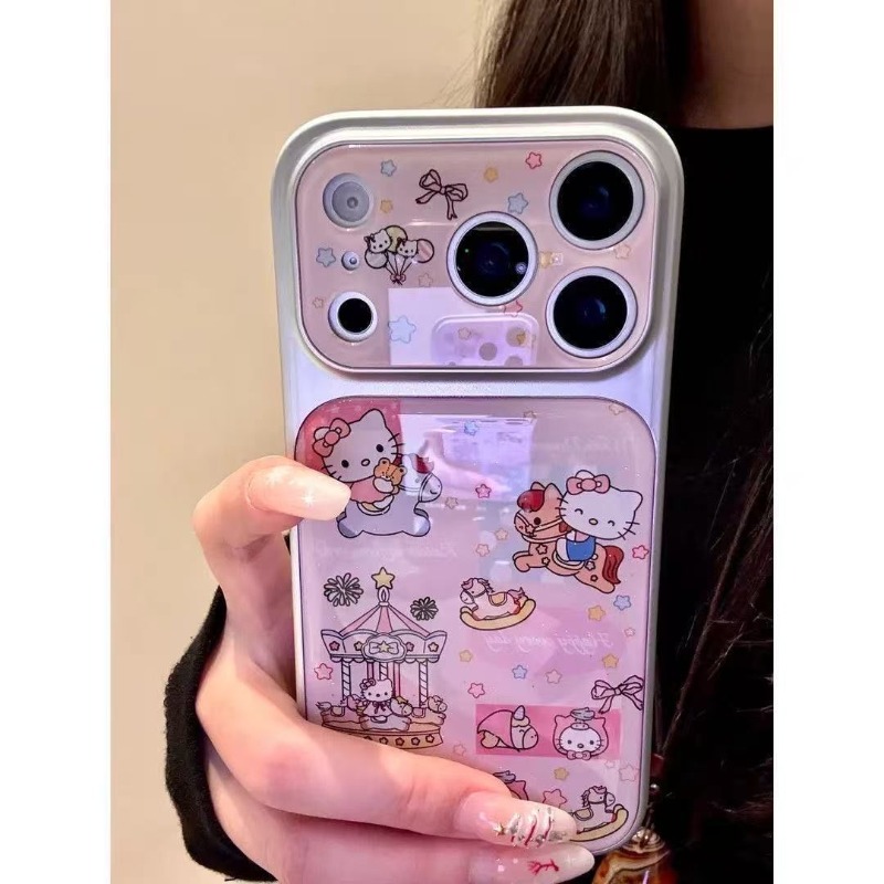 Luxury Bags From Japan - Neue Acryl-Hartschalen-Cartoon-Hello-Kitty-Handyhülle für iPhone 17 Pro