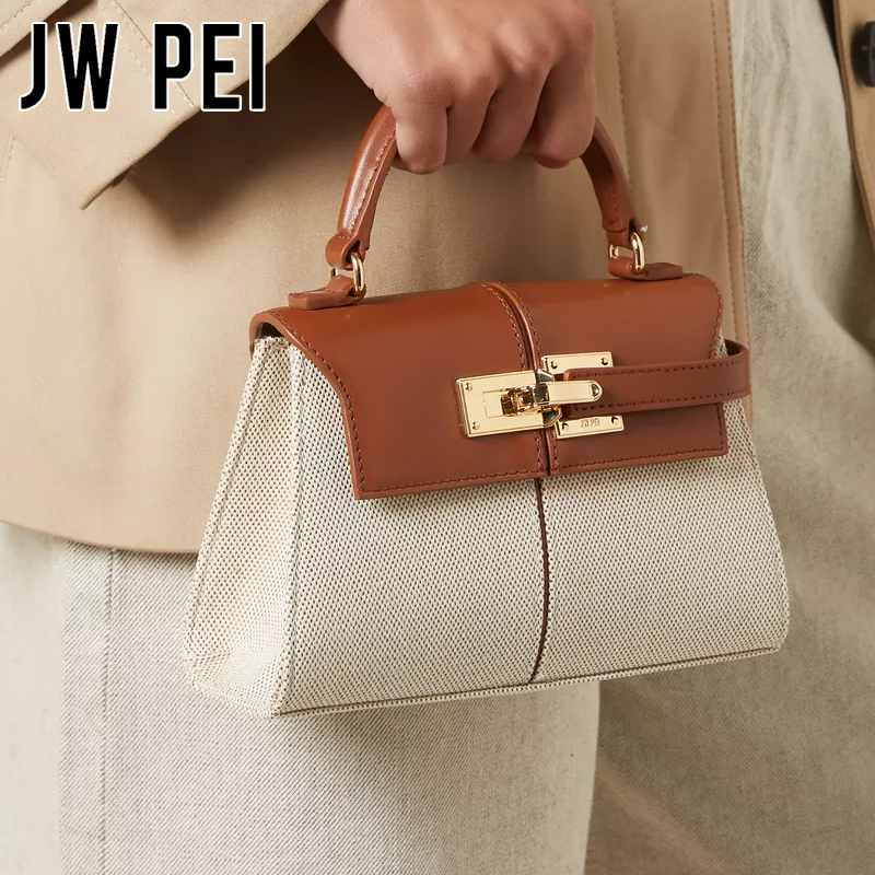 Quiet Luxury Bags Crossbody - JW PEI Elise Klassische Trapezförmige Handtasche
