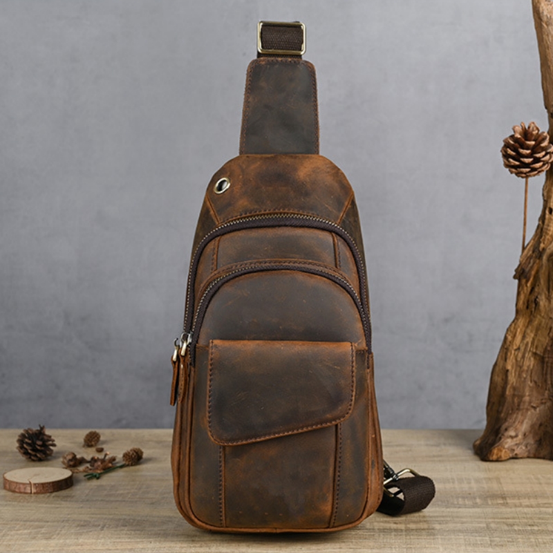 Luxury Bags Sling - Designer Luxus Multifunktions-Herren-Brusttasche Große Kapazität Outdoor