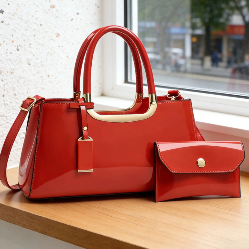Luxury Bags & Leather Repair Of Atlanta Reviews - Damen-Handtaschen-Set, Leichter Luxus PU-Material Umhängetaschen, Verstellbarer