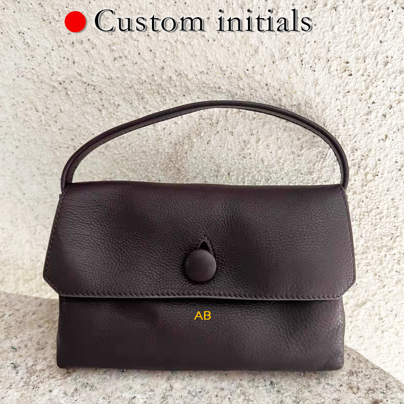 Luxury Bags 2026 - Benutzerdefinierte Initialen aus echtem Leder, Mini-Taschen