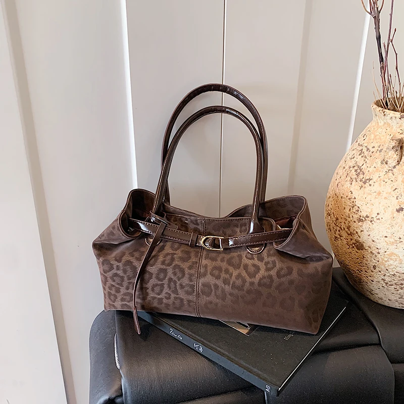 Luxury Bags For Women Sale - Leopardenmuster, Nähgarn, Haspe, jugendlich, süße Umhängetaschen