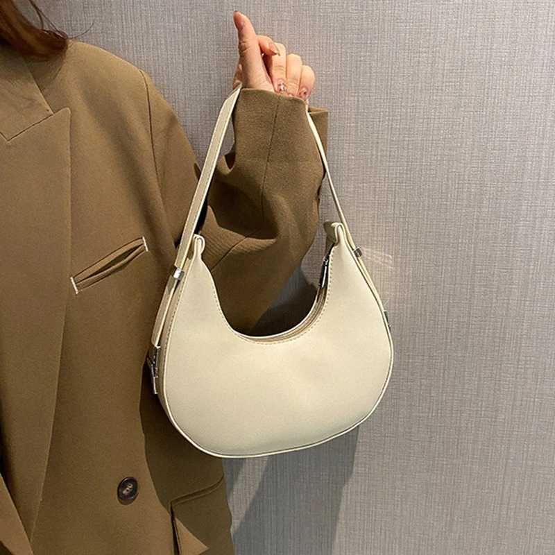 Luxury Bags Reseller - Damen Unterarmtasche Luxuriöse PU-Leder Schultertasche Kleine