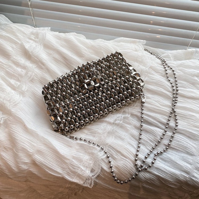 Luxury Bags For Women Sale - PU-Luxus-Abendtaschen in Unifarben mit Aushöhlungen, Elegante
