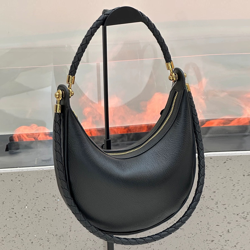 Luxury Bags 2026 - Klassische runde, schmale Mondtaschen für Damen