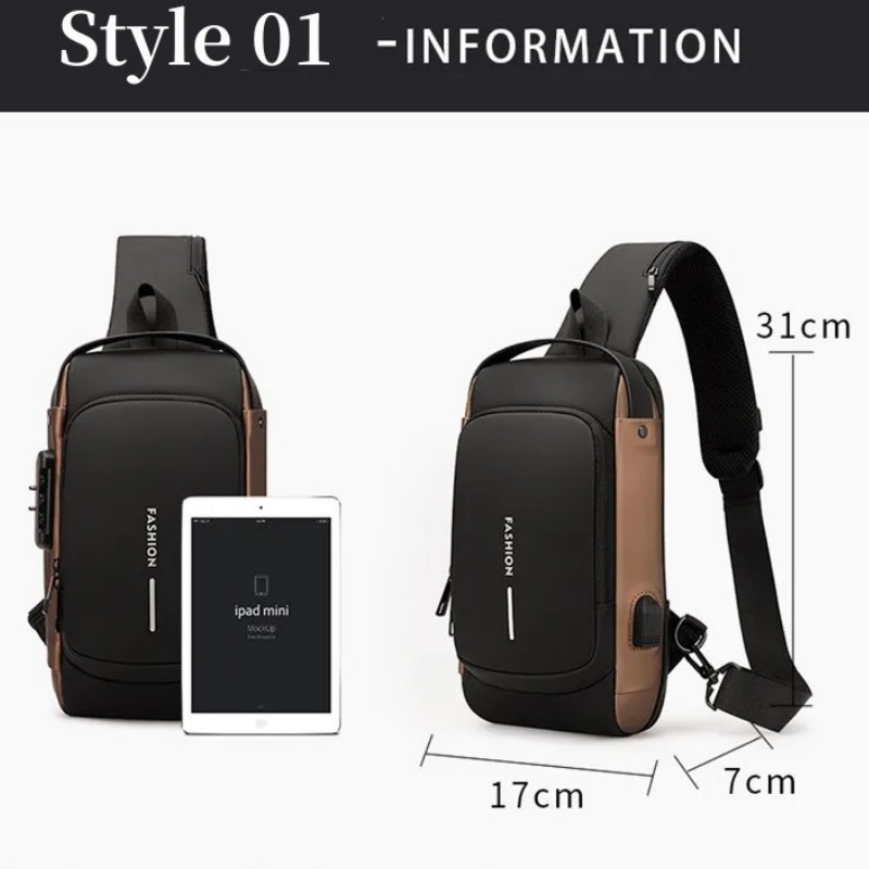 Neue Brusttasche für Männer Um – Luxury Bags Sling Bewertung und Preis