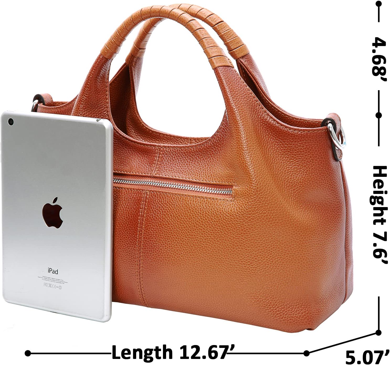 Echte Leder-Schultertaschen un – Quiet Luxury Bags Crossbody Bewertung und Preis