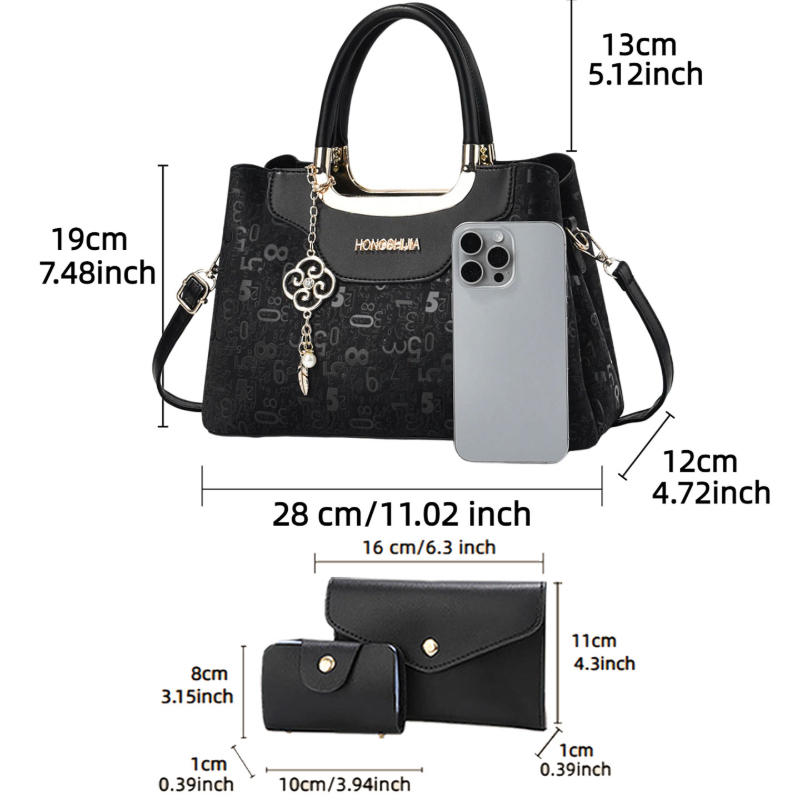 3-teiliges Modisches Damen-Han – Luxury Bags & Leather Repair Of Atlanta Reviews Bewertung und Preis