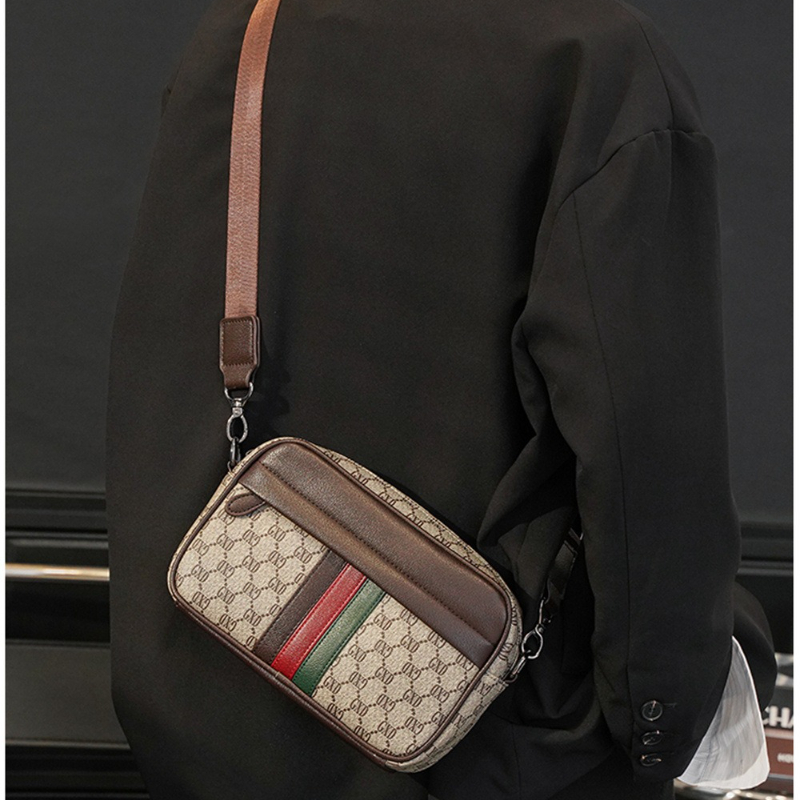Modische Gestreifte Herren-Umh – Luxury Bags Sling Bewertung und Preis