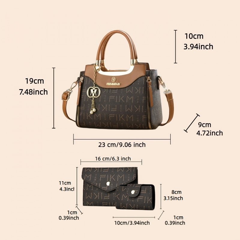 3-teiliges Set luxuriöser, hoc – Luxury Bags & Leather Repair Of Atlanta Reviews Bewertung und Preis