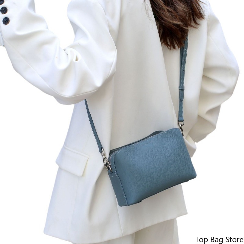 Echte Leder-Umhängetasche für  – Quiet Luxury Bags Crossbody Bewertung und Preis