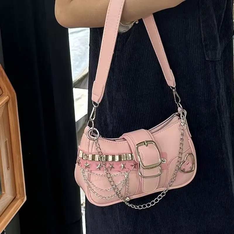 Luxuriöse Y2K PU-Leder Schulte – Luxury Y2K Bags Bewertung und Preis