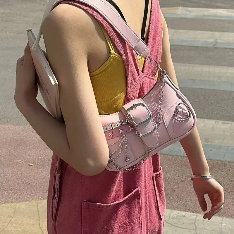 Luxuriöse Y2K PU-Leder Schulte – Luxury Y2K Bags Bewertung und Preis