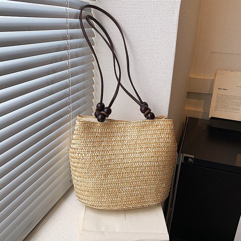 Lässige stroh gewebte Umhänget – Luxury Beach Bags Ysl Bewertung und Preis
