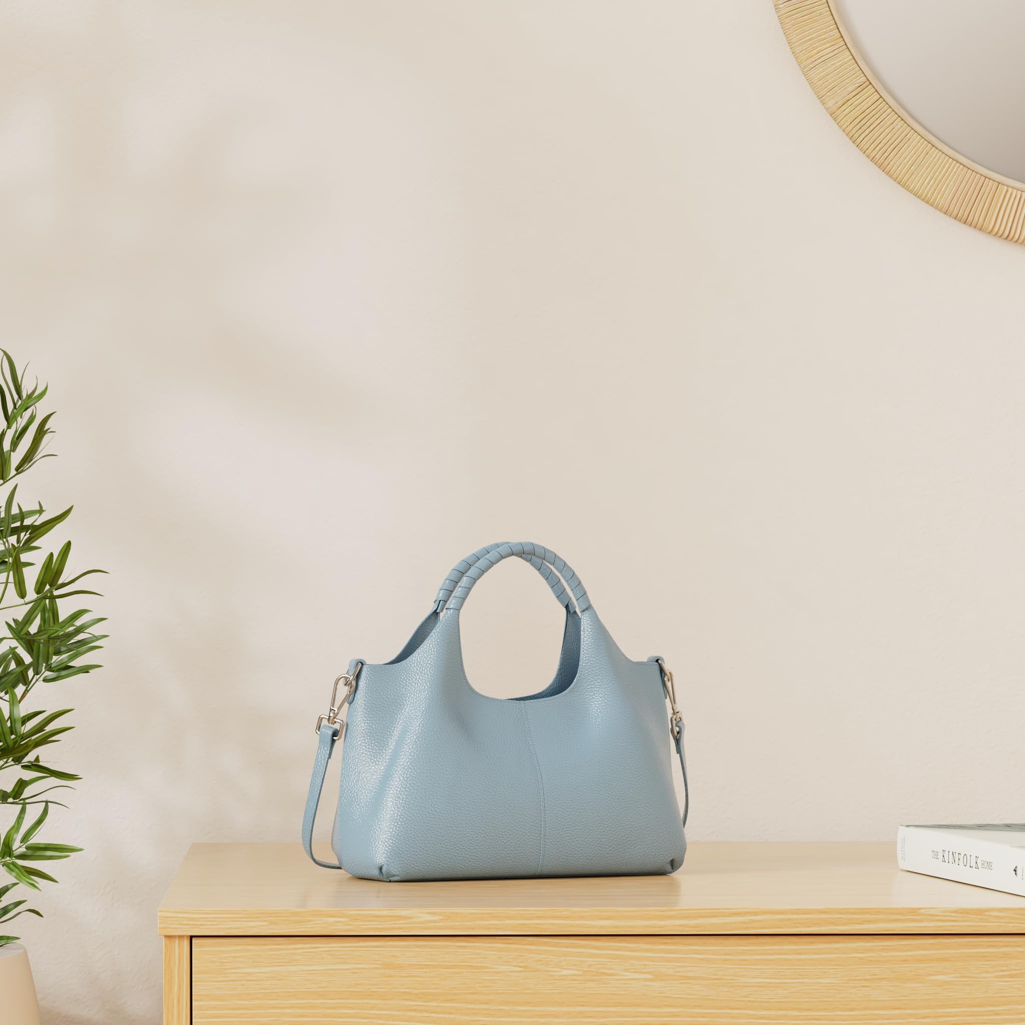 Echte Leder-Schultertaschen un – Quiet Luxury Bags Crossbody Bewertung und Preis