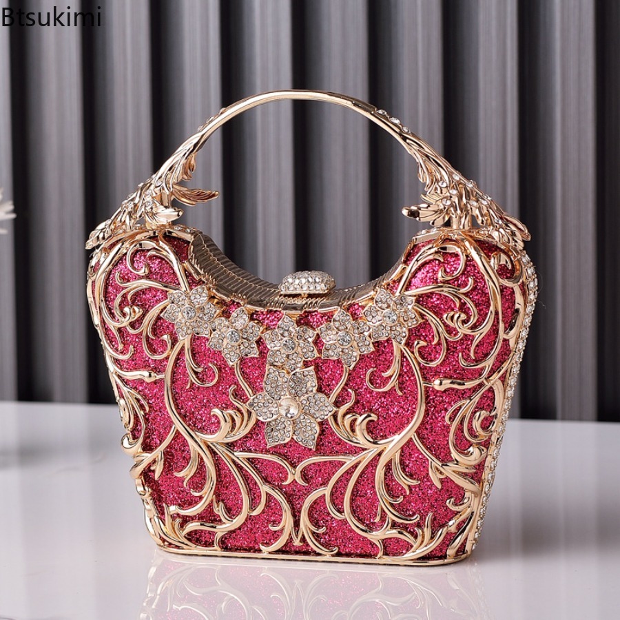 Ausgehöhlte Metall-Abendtasche – Luxury Bags Reseller Bewertung und Preis