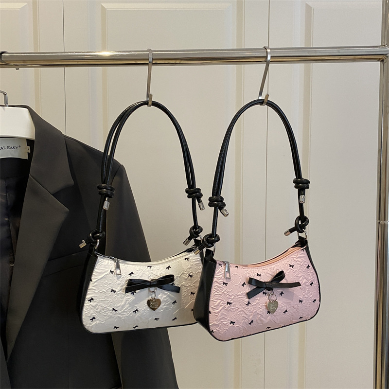 Y2k Pink Bow Armpit Bag für Da – Luxury Y2K Bags Bewertung und Preis