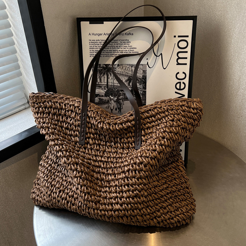 Strohgewebte Tragetaschen, läs – Luxury Bags Reseller Bewertung und Preis