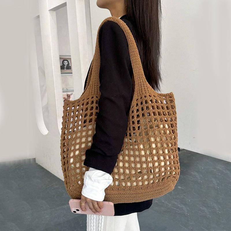 Häkel-Einkaufstasche für Damen – Luxury Beach Bags Ysl Bewertung und Preis