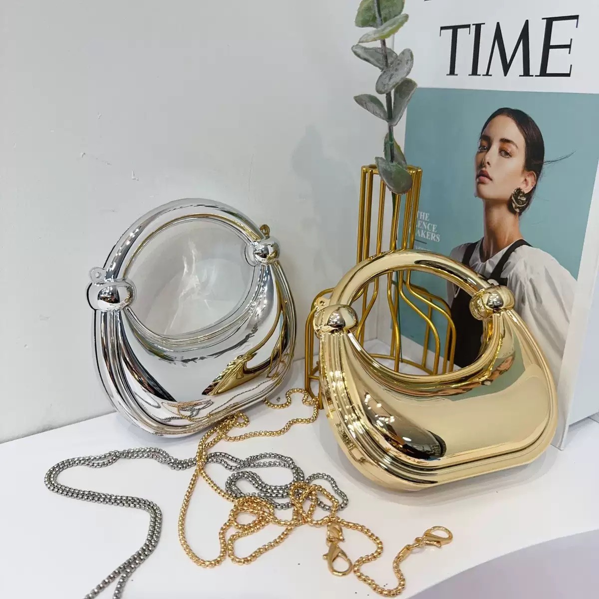 Mini Goldene Abendtasche Geldb – Luxury Bags Reseller Bewertung und Preis