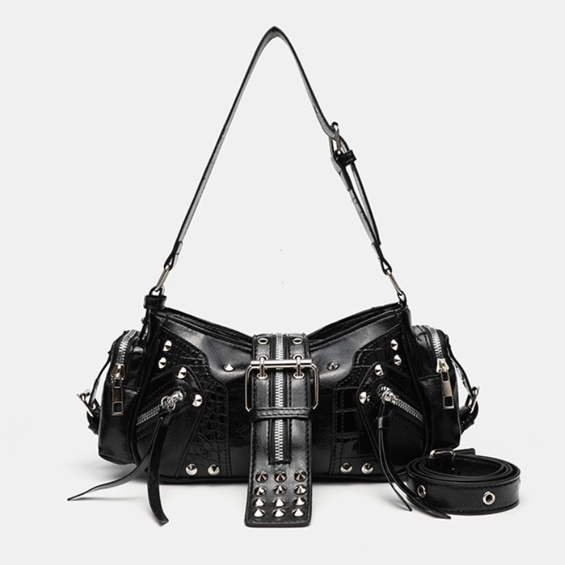 Gothic Nieten-Handtasche Gürte – Luxury Y2K Bags Bewertung und Preis