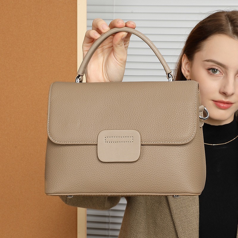 Echte Leder-Umhängetasche für  – Quiet Luxury Bags Crossbody Bewertung und Preis