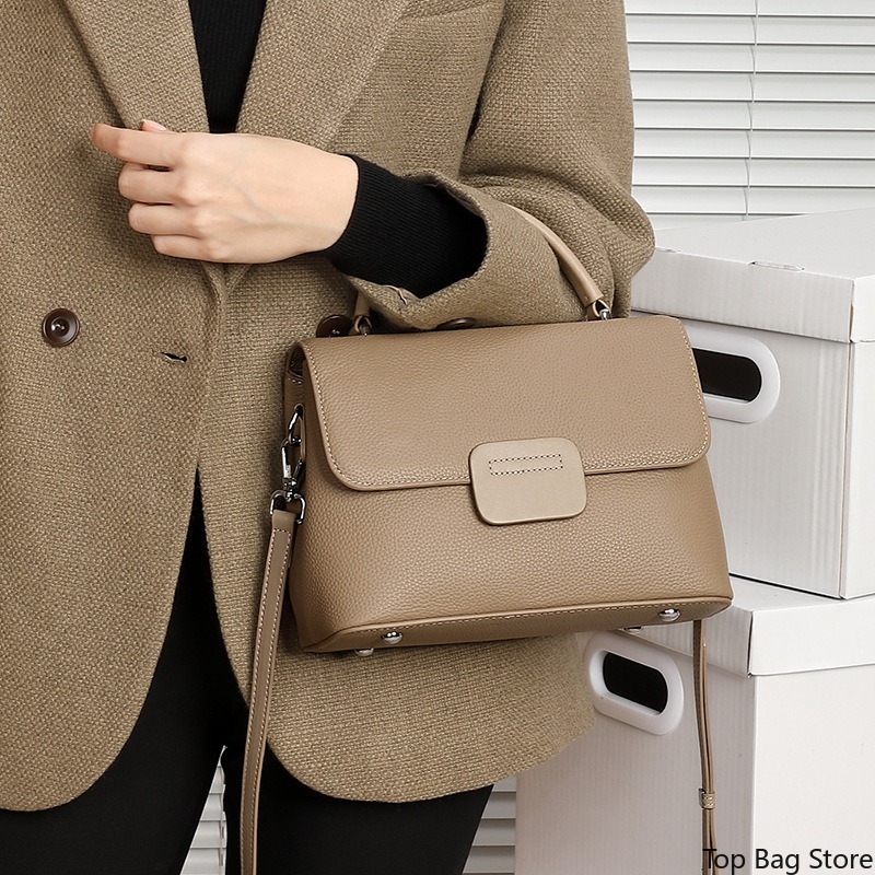 Echte Leder-Umhängetasche für  – Quiet Luxury Bags Crossbody Bewertung und Preis