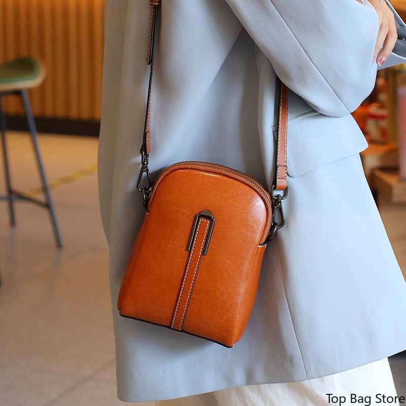 Echte Leder-Schultertasche für – Quiet Luxury Bags Crossbody Bewertung und Preis