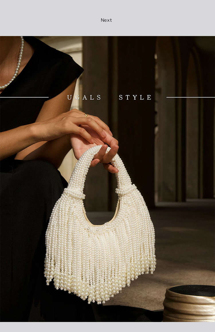 Designer-Clutch mit Perlengrif – Luxury Bags Reseller Bewertung und Preis