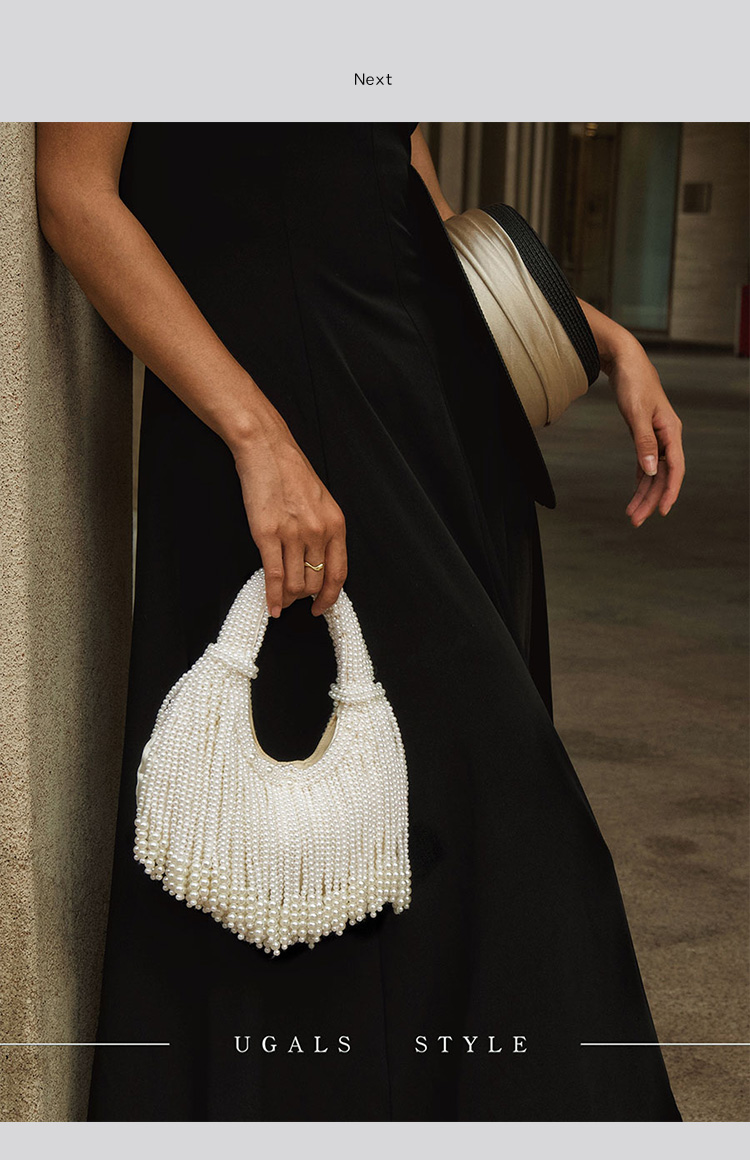 Designer-Clutch mit Perlengrif – Luxury Bags Reseller Bewertung und Preis